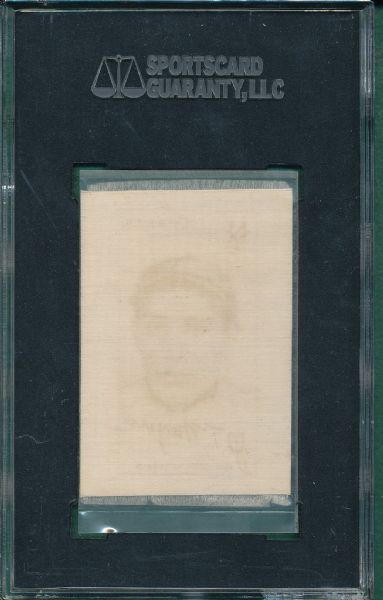 1909 S74 Silk Chief Meyers, White SGC Authentic