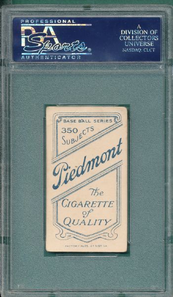 1909-1911 T206 Oldring, Fielding, Piedmont Cigarettes PSA 3 