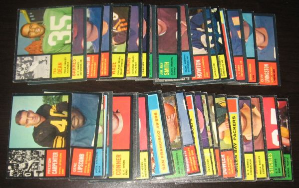 1960-68 Topps FB Lot of (158) W/Hayes