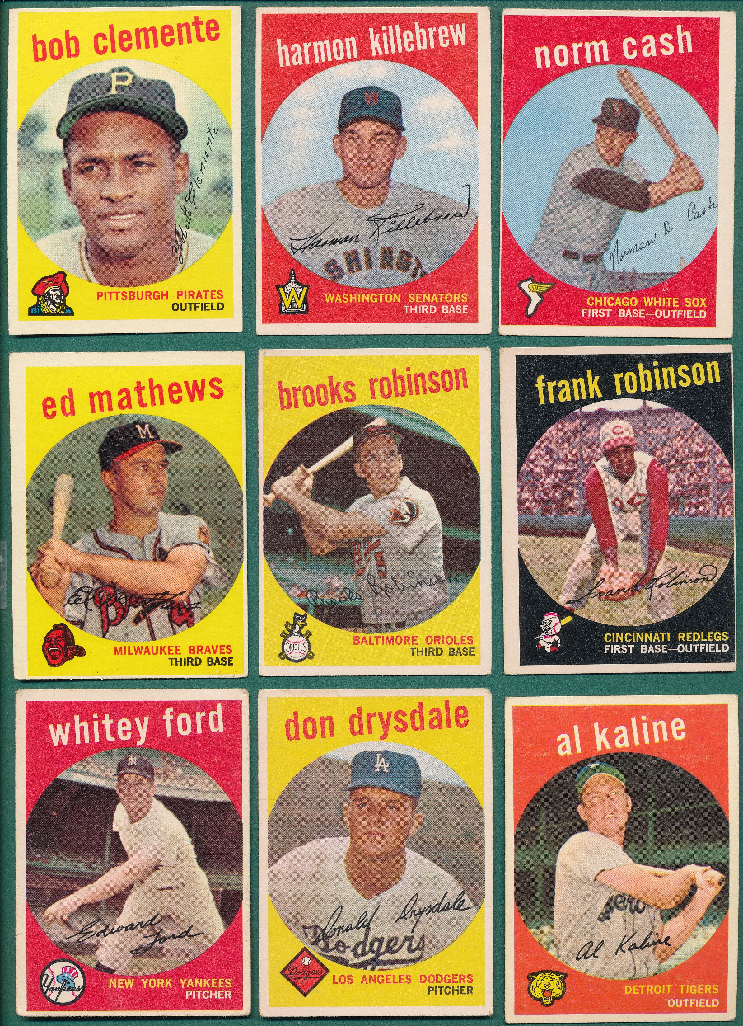 Lot Detail 1959 Topps Baseball Complete Set of 572 Cards