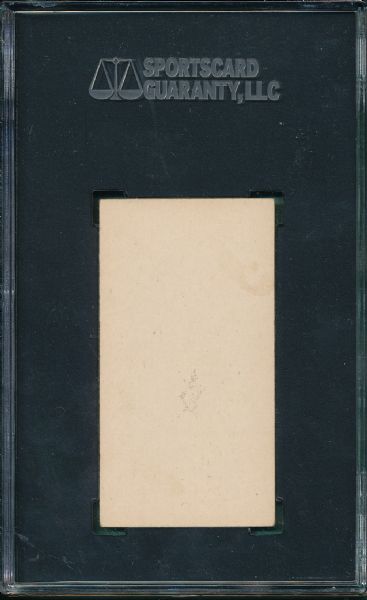 1916 M101-5 #141 Bill Rariden Blank Back SGC 60