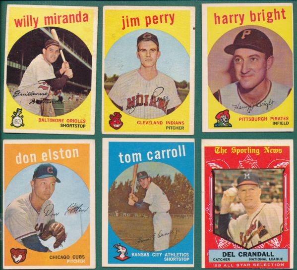 1959 Topps (98) Card Lot W/ Kaline