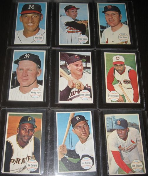 1964 Topps Giants (11) Card Lot W/ Mantle