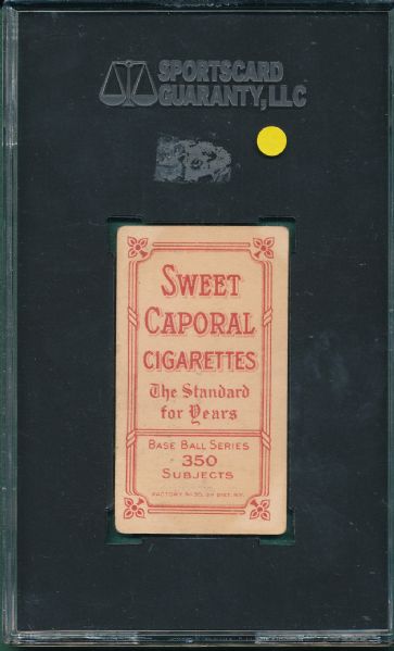 1909-1911 T206 Barbeau, Myers, & Raymond (3) Card Lot SGC 20