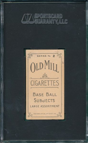 1910 T210-2 Andrada Old Mill Cigarettes SGC 30
