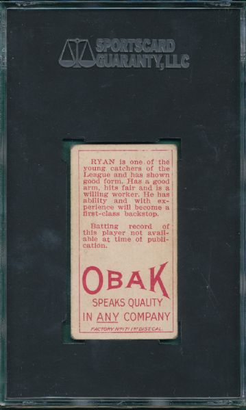 1911 T212 Dashwood Obak Cigarettes SGC 30