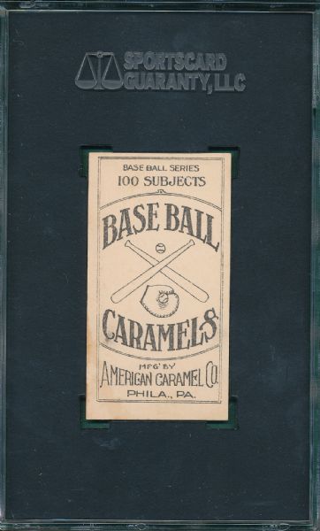 1909-11 E90-1 Krause, American Caramel SGC Authentic