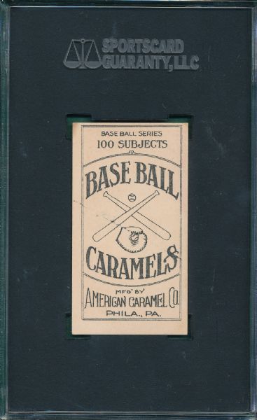 1909-11 E90-1 Tannehill, Jesse American Caramel SGC 50