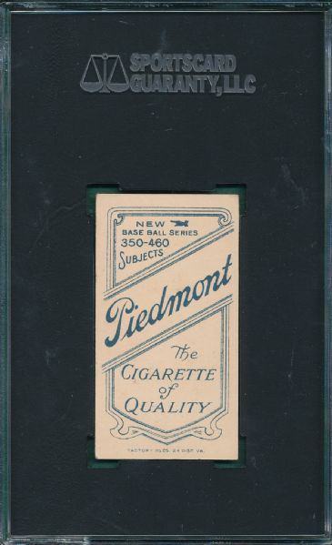 1909-1911 T206 Howell, Hand at Waist, Piedmont Cigarettes SGC 55