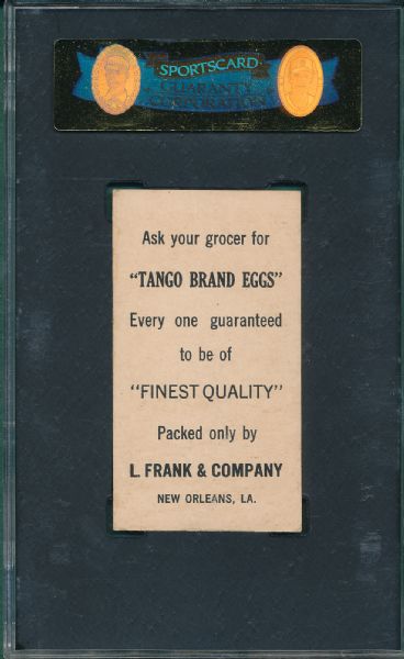 1916 Tango Eggs Buck Weaver SGC 80