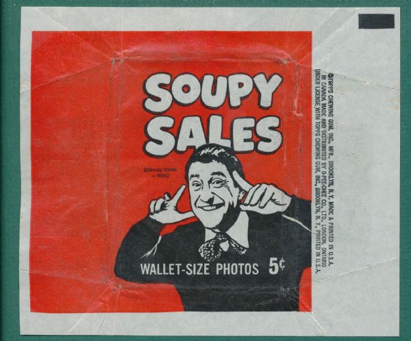1965 Topps Soupy Sales Lot of (27) W/ Wrapper