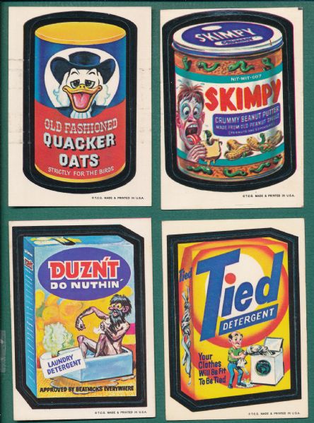 1970s Topps Wacky Packages Lot of (7)