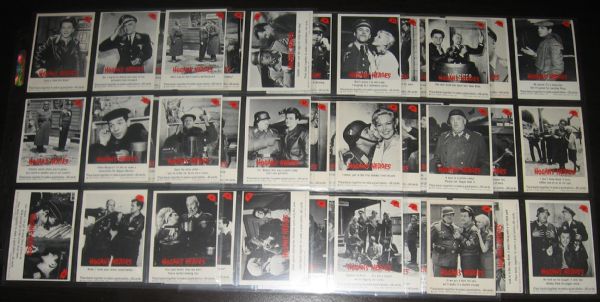 1965 Fleer Hogan Heroes Lot of (40) Different W/ #1 Lose A Tank?