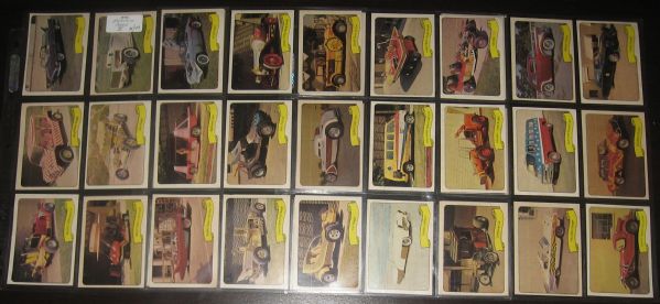 1975 Fleer Kustom Cars II Stickers Lot of (39)