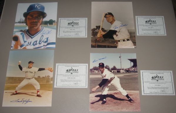 Lot of (13) Signed 8 X 10s W/ Bruton *Autograph*