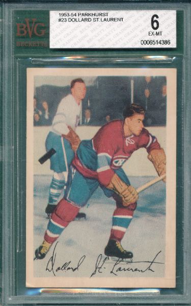 1953 Parkhurst #23, #63 and #69 Lot of (3) BVG 6