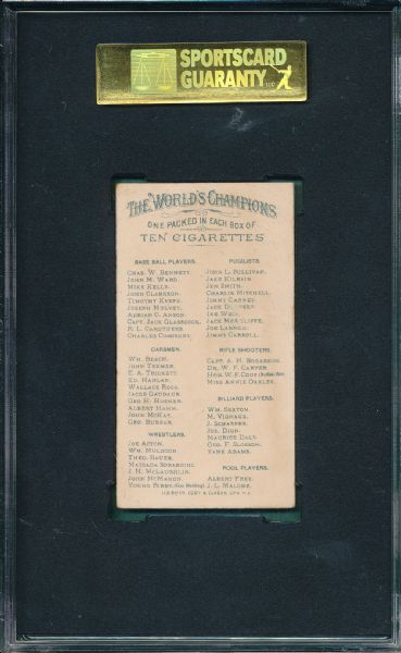 1887 N28 Chas Bennett Allen & Ginter Cigarettes SGC 80