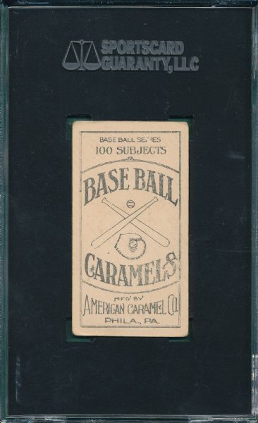 1909-11 E90-1 Hall American Caramel SGC 40 *Horizontal*