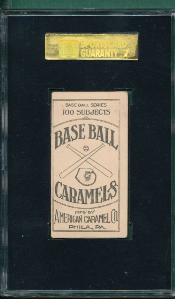 1909-11 E90-1 Thomas American Caramel SGC 50