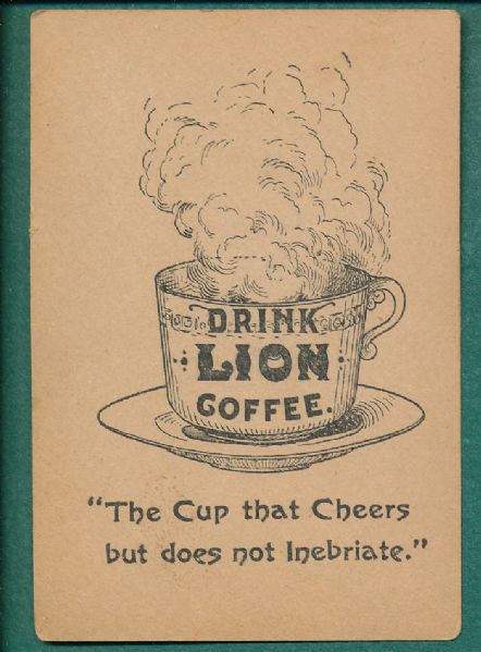 1900s Lion Coffee Authors Lot of (6) & 1935 Rice Stix Inc Mechanical Pencil 