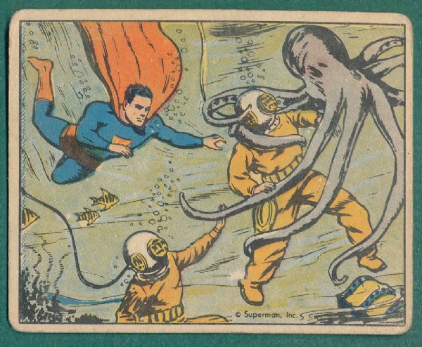 1941 Gum Inc, Superman #47 Horror Beneath the Sea