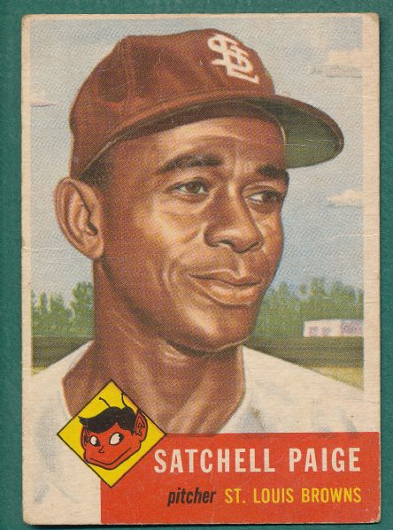 1953 Topps #220 Satchell Page *High Number*