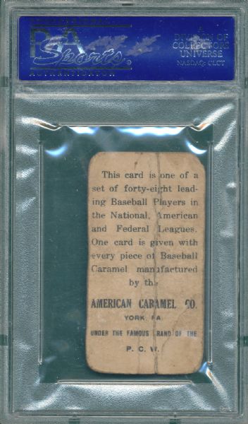 1915 E106 Honus Wagner American Caramel PSA 1