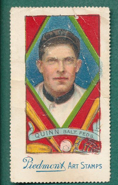 1914 T330-2 Quinn Piedmont Art Stamps *Federal League*