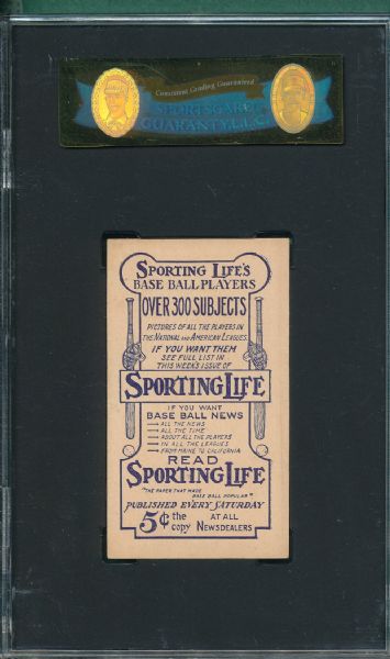 1910-11 M116 Dutch Zwilling Sporting Life SGC 80
