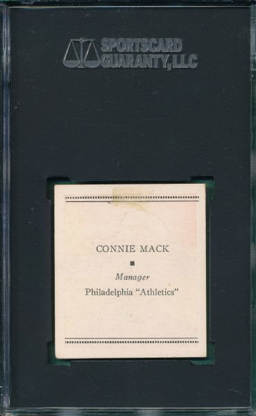 1933 R305 Connie Mack Tattoo Orbit SGC 20 *Presents Better*