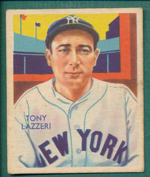 1934-36 Diamond Stars #74 Tony Lazzeri