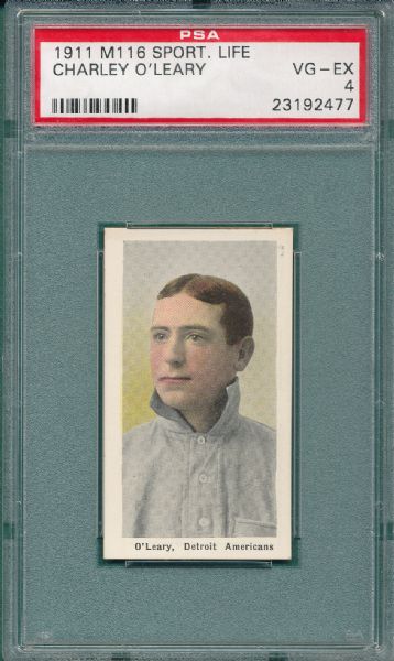 1911 M116 Charley O'Leary Sporting Life PSA 4