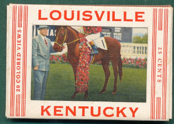 Louisville Kentucky 20 Colored Views W/ Churchill Downs