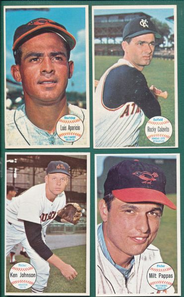 1964 Topps Giants Lot of (8) W/ Killebrew PSA