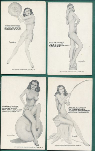 1946 Mutoscope Meyer Levin Pin-Ups Lot of (22)