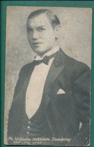 1925 Exhibit Jack Dempsey “William Harrison Dempsey” rare variation