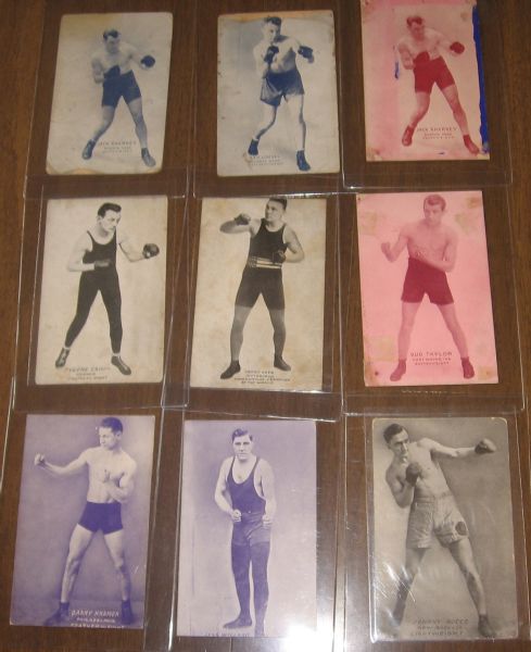 1925-26 Exhibit Blue Boxers partial set (23)