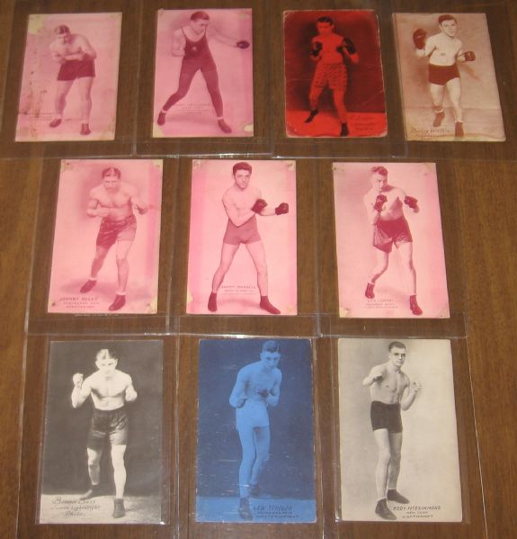 1925-26 Exhibit Blue Boxers partial set (23)