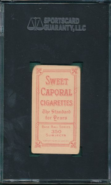 1909-1911 T206 Titus Sweet Caporal Cigarettes SGC 30