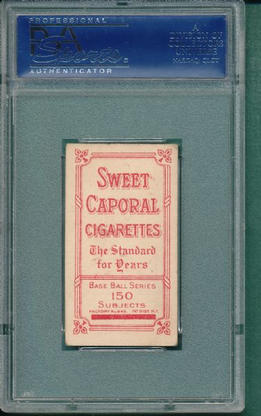 1909-1911 T206 Bresnahan, Port, Sweet Caporal Cigarettes PSA 4