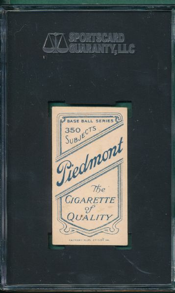 1909-1911 T206 McElveen Cigarettes SGC 60
