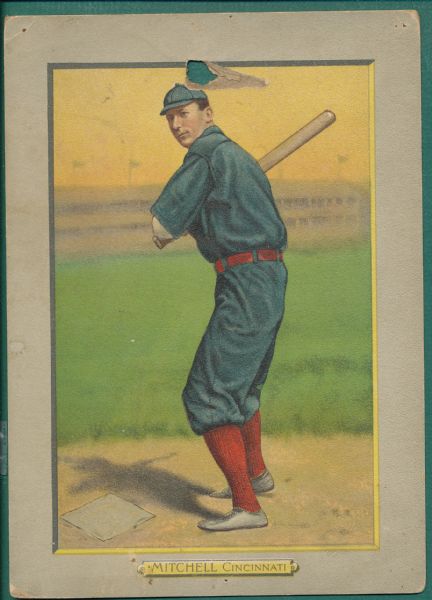 1910-11 T3 #24 Mike Mitchell Turkey Red Cigarettes
