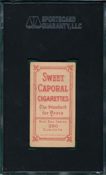 1909-1911 T206 Groom Sweet Caporal Cigarettes SGC 55