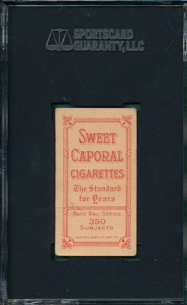 1909-1911 T206 Elberfeld, Wash Port, Sweet Caporal Cigarettes SGC 20