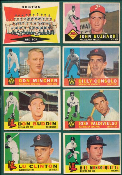 1960, 66 Topps High Numbers Lot of (12) W/ 66 Camilli SP