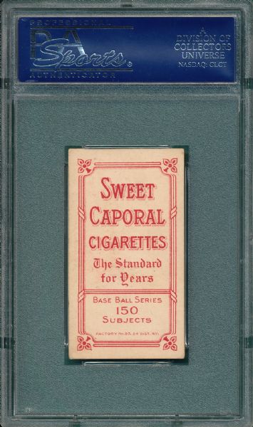 1909-1911 T206 Beaumont Sweet Caporal Cigarettes PSA 4.5