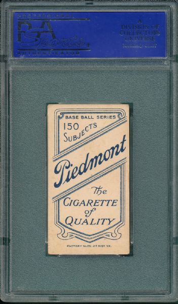 1909-1911 T206 Lindaman Piedmont Cigarettes PSA 5