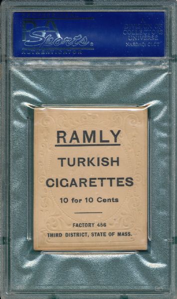 1909 T204 Moose McCormick Ramly Cigarettes PSA 5