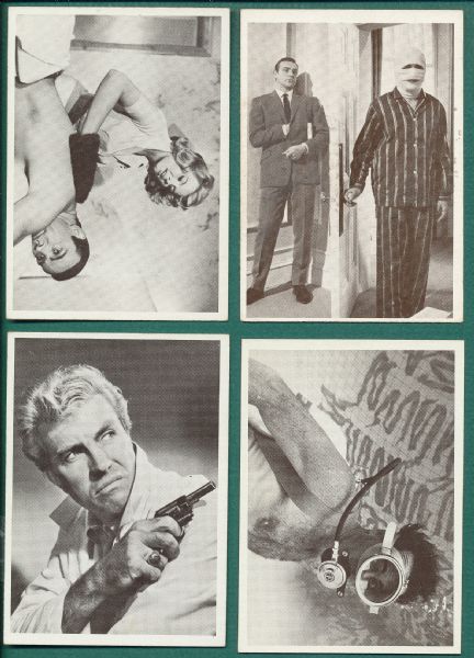 1966 Philadelphia James Bond “Thunderball” Partial Set (37/66)