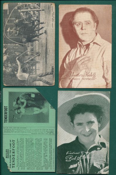 1920s-1940s Exhibit Nonsport Cards From Films, Western and Other Sets (17)